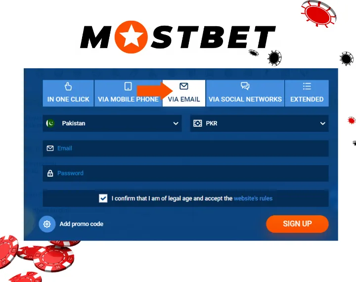 Mostbet Registration