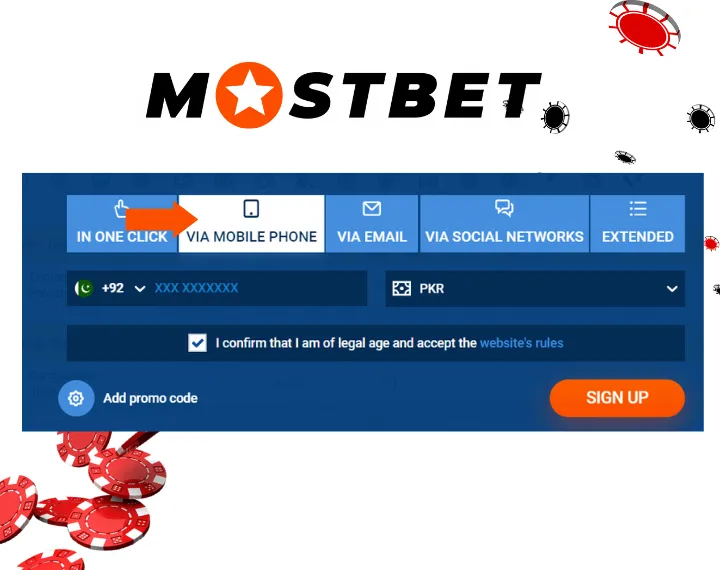 Mostbet Registration